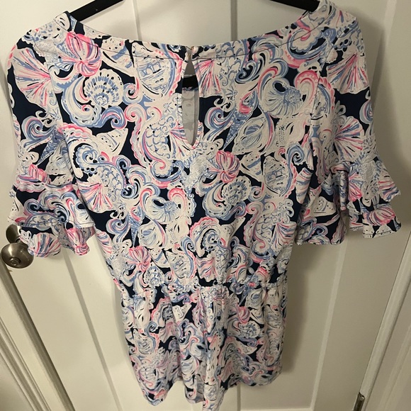 Lilly Pulitzer Cotton Romper - Size S - Picture 2 of 6